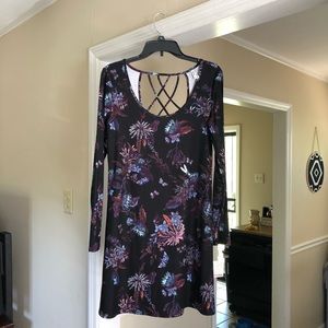 Never worn floral cocktail dress